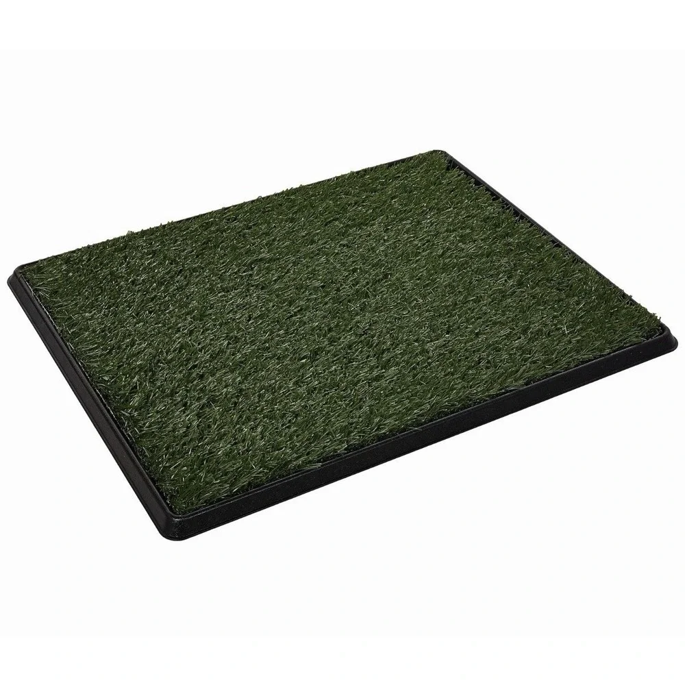 20x25 Reusable Artificial Grass Dog Pee Pad with Tray Indoor Outdoor Potty Turf